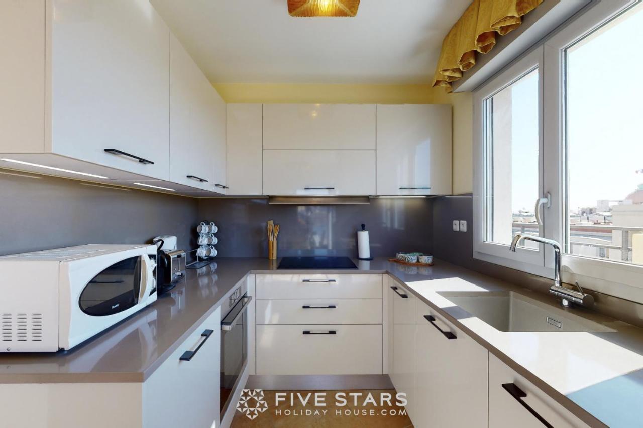 Luxury Beach Five Stars Holiday House นีซ ภายนอก รูปภาพ